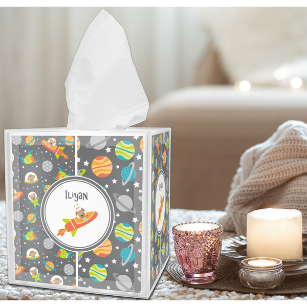 Space Explorer Tissue Box - LIFESTYLE