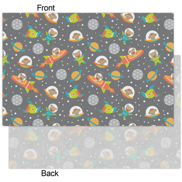 Space Explorer Tissue Paper - Heavyweight - XL - Front & Back