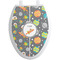 Space Explorer Toilet Seat Decal Elongated