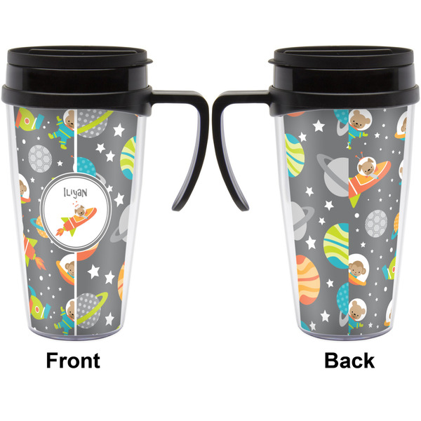 Space Explorer Travel Mug with Black Handle - Approval