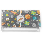 Space Explorer Vinyl Checkbook Cover (Personalized)