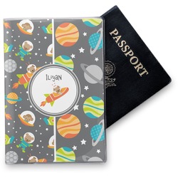 Space Explorer Vinyl Passport Holder (Personalized)