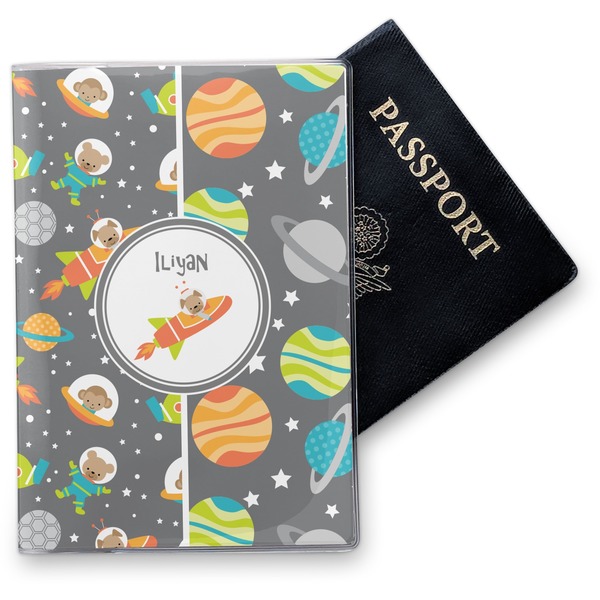 Custom Space Explorer Vinyl Passport Holder (Personalized)