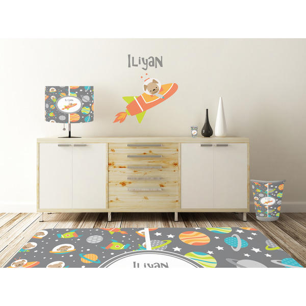 Space Explorer Wall Graphic Decal Wooden Desk