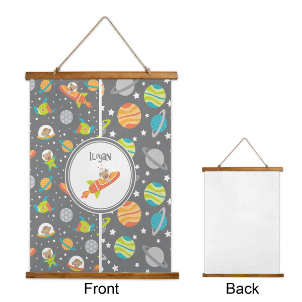Space Explorer Wall Hanging Tapestry - Portrait - APPROVAL