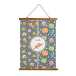 Space Explorer Wall Hanging Tapestry - Tall (Personalized)