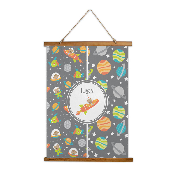 Custom Space Explorer Wall Hanging Tapestry (Personalized)