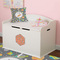 Space Explorer Wall Monogram on Toy Chest