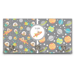 Space Explorer Wall Mounted Coat Rack (Personalized)