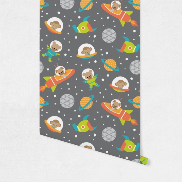 Space Explorer Wallpaper on Wall