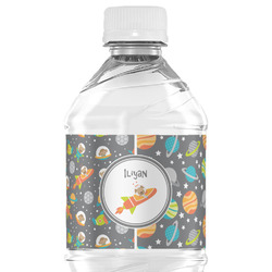 Space Explorer Water Bottle Labels - Custom Sized (Personalized)