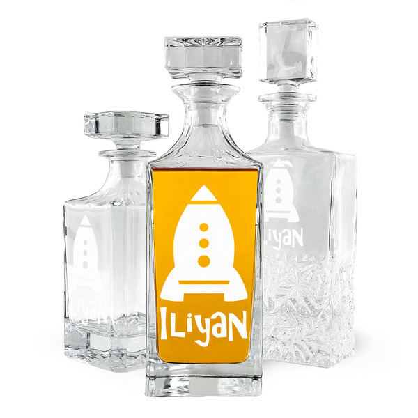 Custom Space Explorer Whiskey Decanter (Personalized)