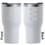 Space Explorer RTIC Tumbler - White - Engraved Front & Back (Personalized)