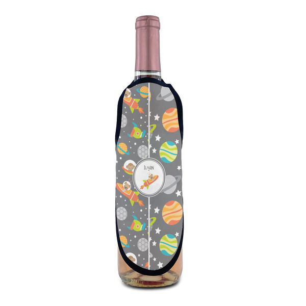 Space Explorer Wine Bottle Apron - IN CONTEXT