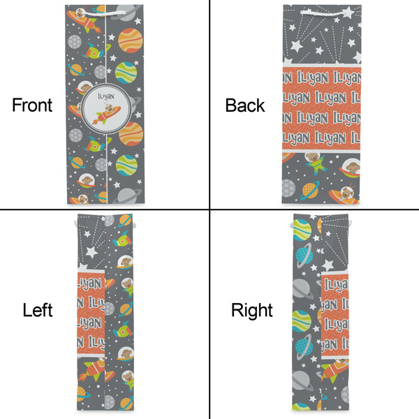 Space Explorer Wine Gift Bag - Gloss - Approval