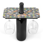Space Explorer Wine Bottle & Glass Holder (Personalized)