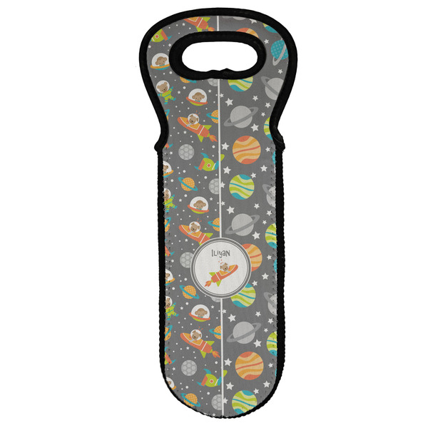 Custom Space Explorer Wine Tote Bag (Personalized)
