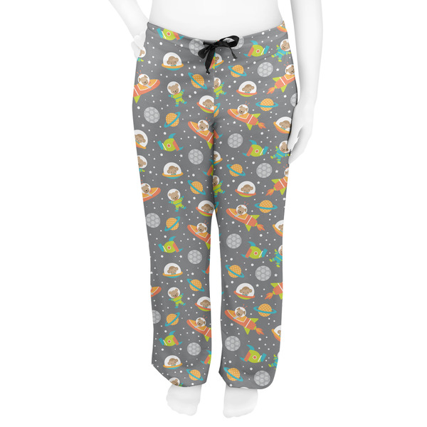 Space Explorer Women's Pj on model - Front