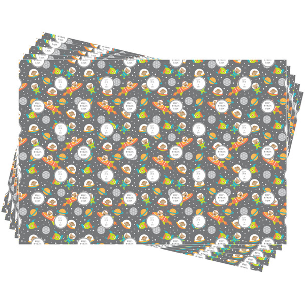 Space Explorer Wrapping Paper - 5 Sheets Approval