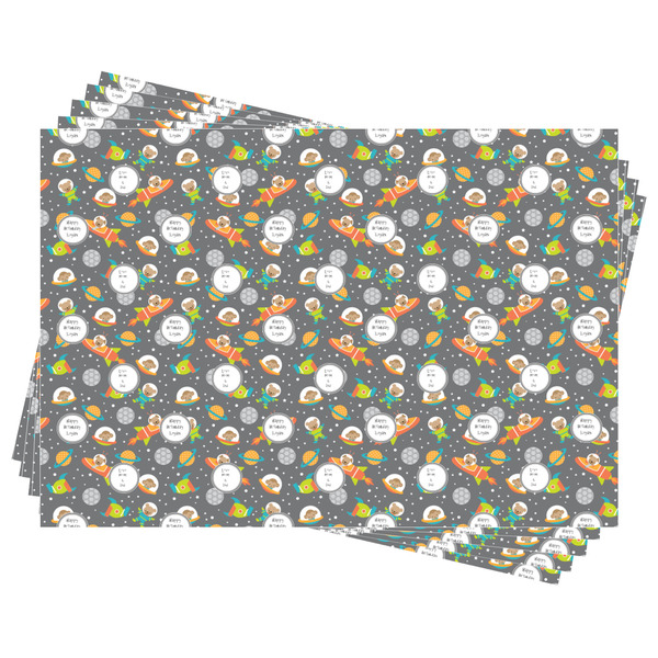 Space Explorer Wrapping Paper - Front & Back - Sheets Approval