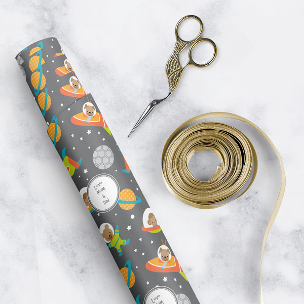 Space Explorer Wrapping Paper Rolls - Lifestyle 1