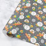 Space Explorer Wrapping Paper Roll - Small (Personalized)