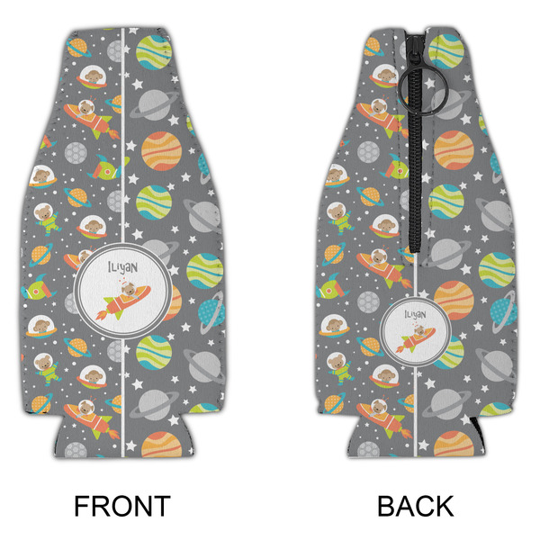 Space Explorer Zipper Bottle Cooler - APPROVAL