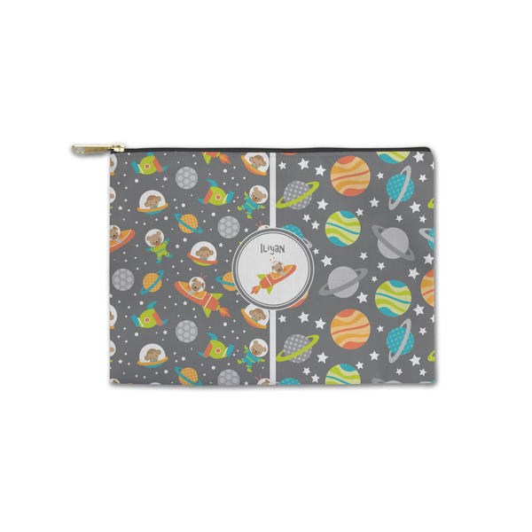 Custom Space Explorer Zipper Pouch - Small - 8.5"x6" (Personalized)