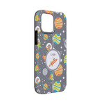 Space Explorer iPhone Case - Rubber Lined - iPhone 13 Mini (Personalized)
