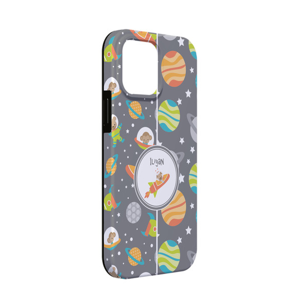 Custom Space Explorer iPhone Case - Rubber Lined - iPhone 13 Mini (Personalized)