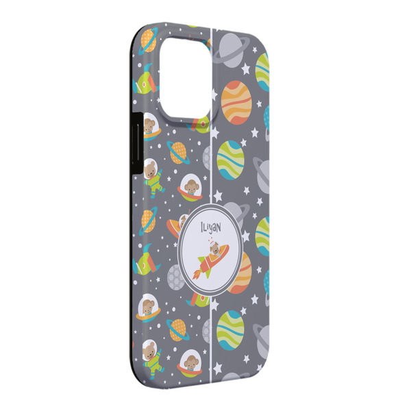 Custom Space Explorer iPhone Case - Rubber Lined - iPhone 13 Pro Max (Personalized)