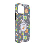 Space Explorer iPhone Case - Rubber Lined - iPhone 13 (Personalized)