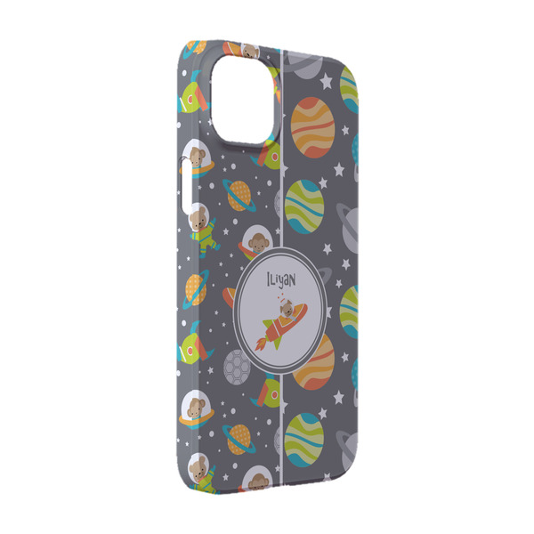 Custom Space Explorer iPhone Case - Plastic - iPhone 14 (Personalized)