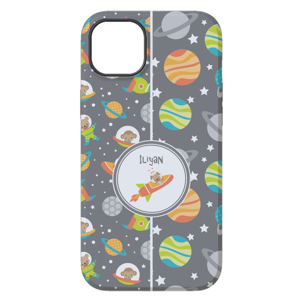 Space Explorer iPhone 14 Plus Tough Case - Back