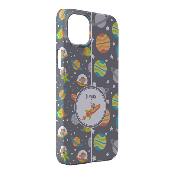 Custom Space Explorer iPhone Case - Plastic - iPhone 14 Pro Max (Personalized)