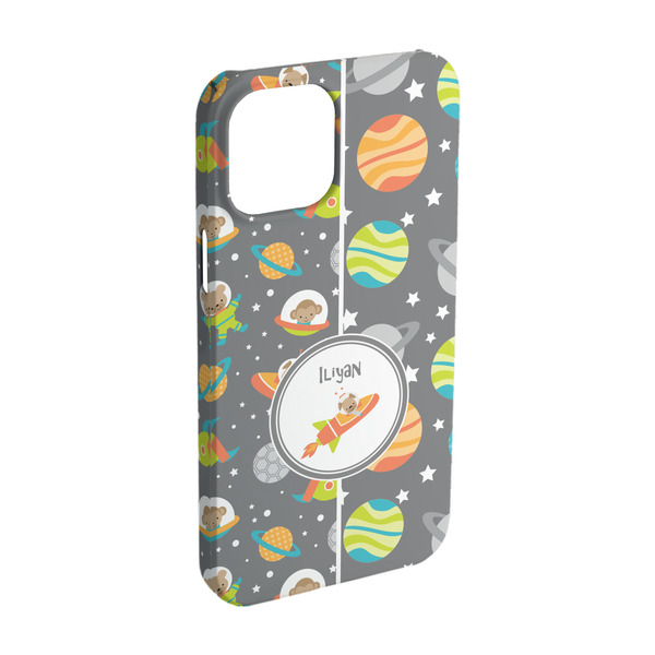 Custom Space Explorer iPhone Case - Plastic - iPhone 15 Pro (Personalized)