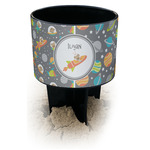 Space Explorer Black Beach Spiker Drink Holder (Personalized)