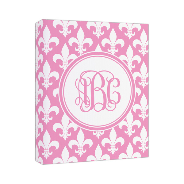Custom Fleur De Lis Canvas Print (Personalized)