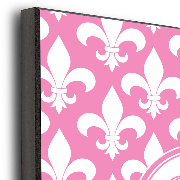 Fleur De Lis 11x14 Wood Print - Closeup