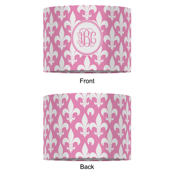 Fleur De Lis 12" Drum Lampshade - APPROVAL (Fabric)