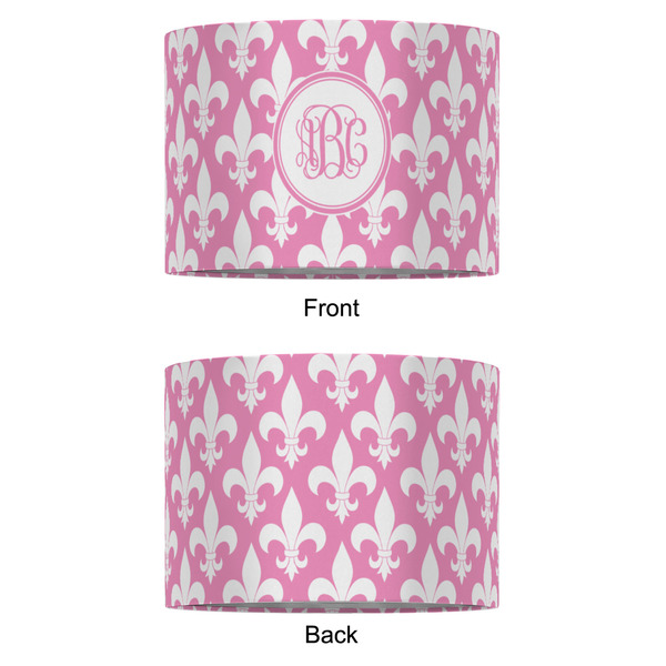 Fleur De Lis 16" Drum Lampshade - APPROVAL (Fabric)