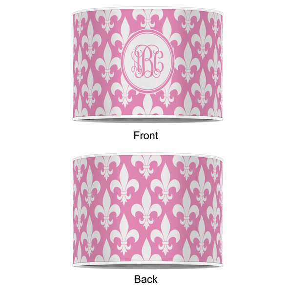 Fleur De Lis 16" Drum Lampshade - APPROVAL (Poly Film)