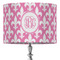 Fleur De Lis 16" Drum Lamp Shade - Fabric (Personalized)