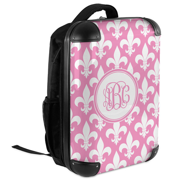 Fleur De Lis 18" Hard Shell Backpacks - ANGLED VIEW