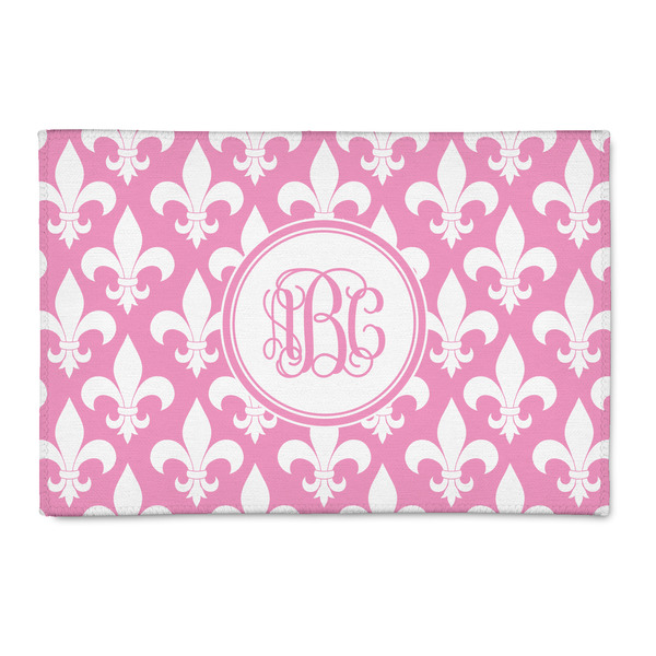 Custom Fleur De Lis 2' x 3' Indoor Area Rug (Personalized)