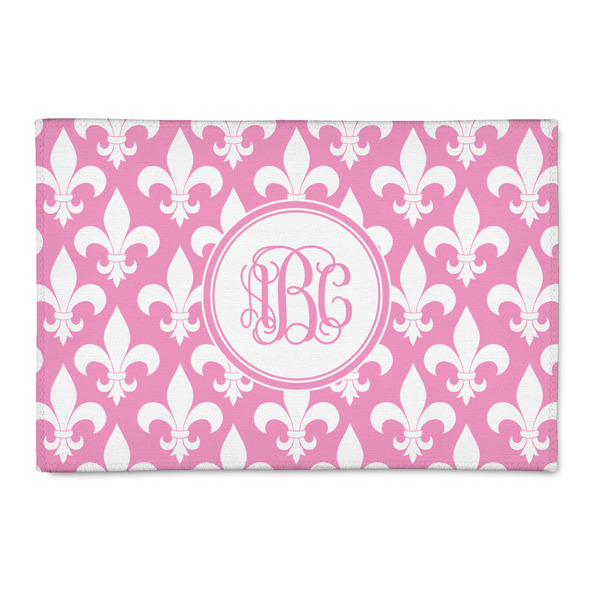 Custom Fleur De Lis Patio Rug (Personalized)