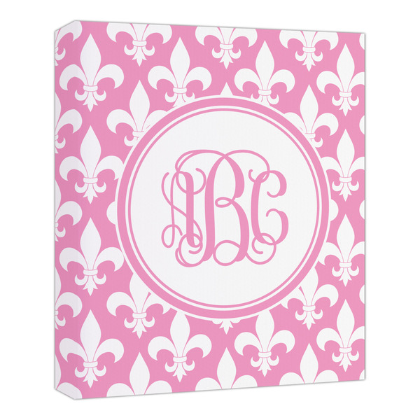 Custom Fleur De Lis Canvas Print - 20x24 (Personalized)