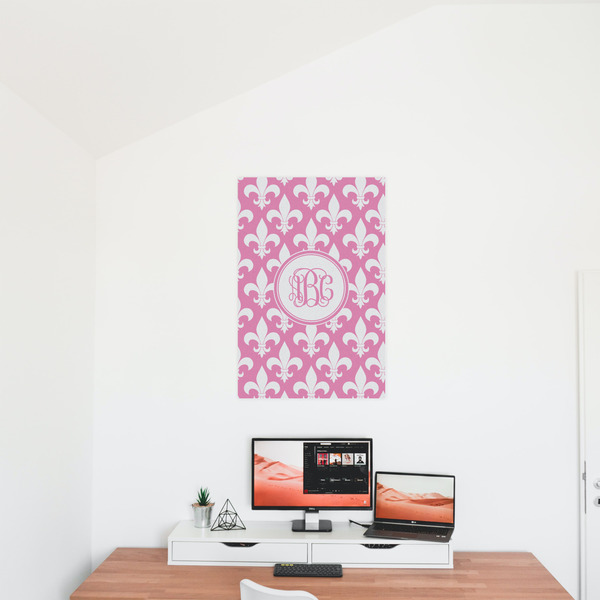 Fleur De Lis 20x30 - Matte Poster - On the Wall