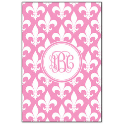 Fleur De Lis Wood Print - 20x30 (Personalized)