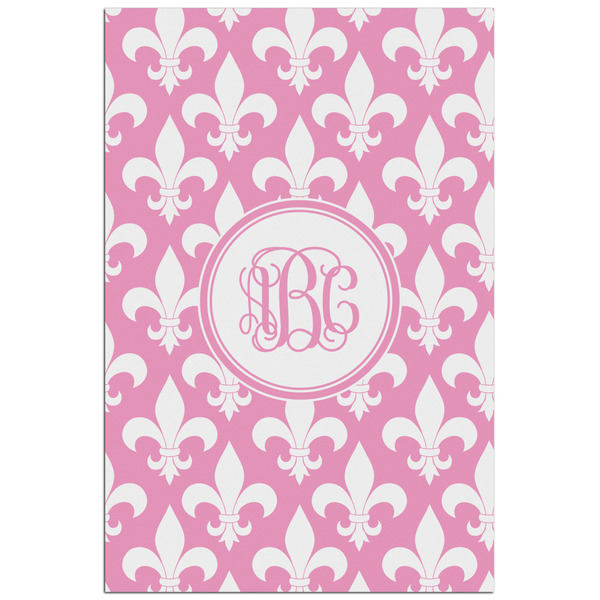 Custom Fleur De Lis Poster - Matte - 24x36 (Personalized)